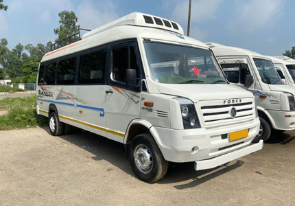 17 Seater Tempo Traveller Rentals