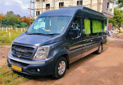 12 Seater Urbania Traveller Rentals